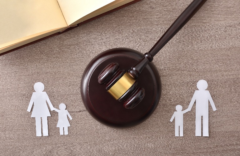 Conflict agreement for the custody of children in a separation